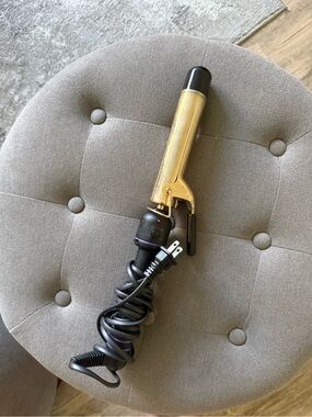 Hot Tools Professional 24K Gold 1-Inch Spring Curling Iron